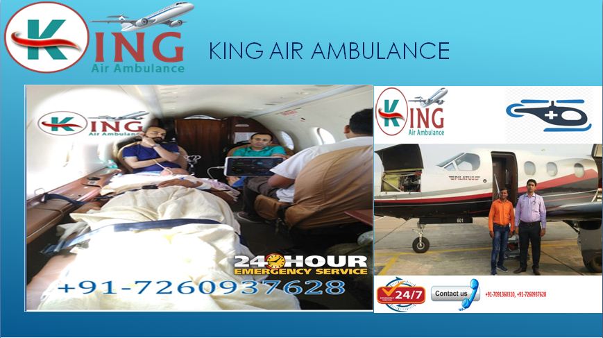 King Air Ambulance in delhi