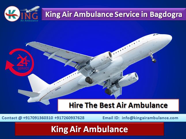 King Air Ambulance Service in Bagdogra